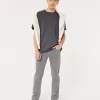 Grey Slim Straight Jeans,Grey Slim Straight Jeans