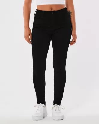 High-Rise Black Super Skinny Jeans,High-Rise Black Super Skinny Jeans