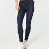 High-Rise Dark Wash Jean Leggings,High-Rise Dark Wash Jean Leggings