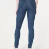 High-Rise Dark Wash Super Skinny Jeans,High-Rise Dark Wash Super Skinny Jeans