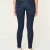 High-Rise Dark Wash Super Skinny Jeans,High-Rise Dark Wash Super Skinny Jeans