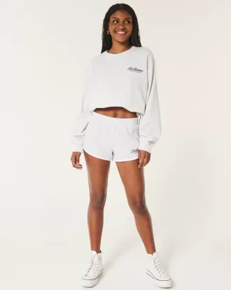 High-Rise Logo Shorts,High-Rise Logo Shorts