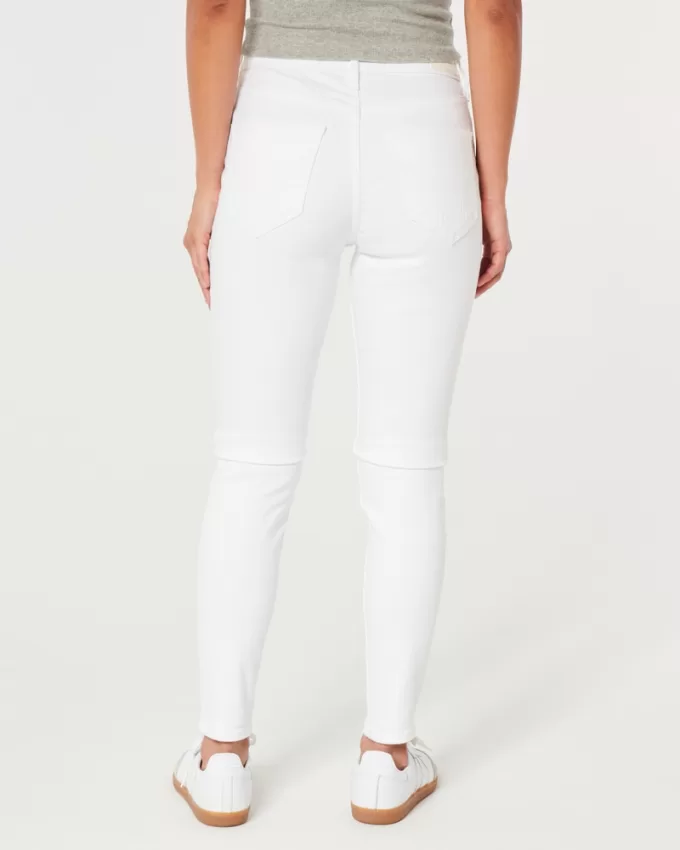High-Rise White Super Skinny Jeans,High-Rise White Super Skinny Jeans High-Rise White Super Skinny Jeans,High-Rise White Super Skinny Jeans