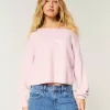 Hollister Comfy Cloud Easy Off-the-Shoulder Bow Graphic Sweater,Hollister Comfy Cloud Easy Off-the-Shoulder Bow Graphic Sweater