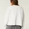 Hollister Comfy Cloud Graphic Notch-Neck Sweater,Hollister Comfy Cloud Graphic Notch-Neck Sweater