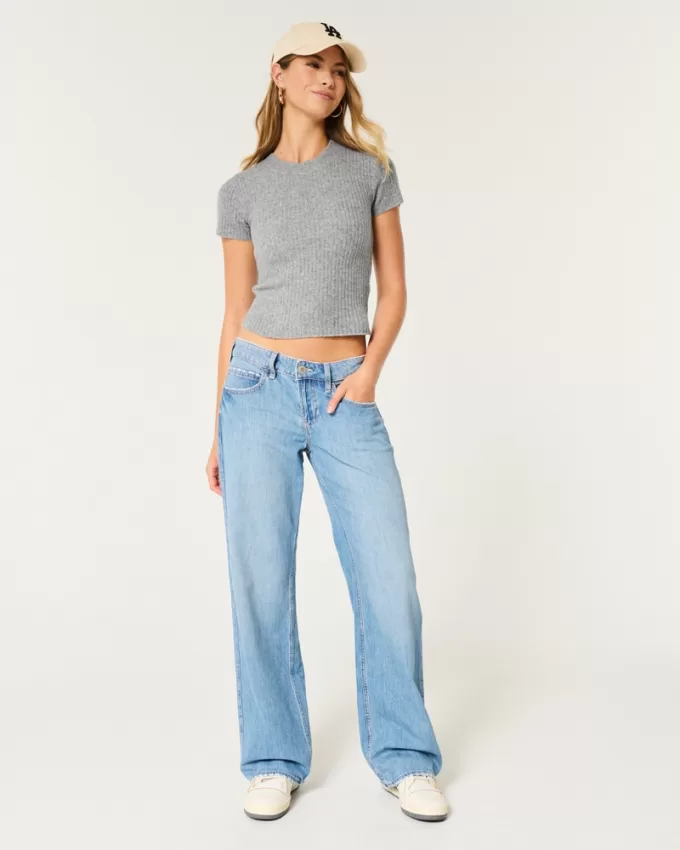 Hollister Comfy Cloud Short-Sleeve Crew Sweater,Hollister Comfy Cloud Short-Sleeve Crew Sweater Hollister Comfy Cloud Short-Sleeve Crew Sweater,Hollister Comfy Cloud Short-Sleeve Crew Sweater