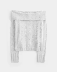 Hollister Comfy Cloud Stitchy Off-the-Shoulder Sweater,Hollister Comfy Cloud Stitchy Off-the-Shoulder Sweater