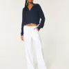 Hollister Ella Eyelet Wide-Leg Pants,Hollister Ella Eyelet Wide-Leg Pants