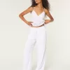 Hollister Ella Pull-On Wide-Leg Pants,Hollister Ella Pull-On Wide-Leg Pants