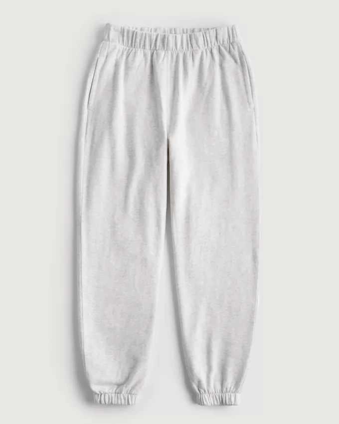 Hollister Feel Good Fleece Dad Joggers,Hollister Feel Good Fleece Dad Joggers