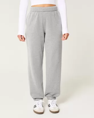 Hollister Feel Good Fleece Dad Joggers,Hollister Feel Good Fleece Dad Joggers