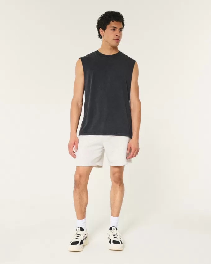 Hollister Feel Good Fleece Shorts 7″,Hollister Feel Good Fleece Shorts 7″