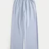 Hollister Feel Good Fleece Wide-Leg Pants,Hollister Feel Good Fleece Wide-Leg Pants