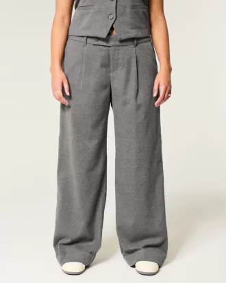 Hollister Livvy Low-Rise Wide-Leg Pants,Hollister Livvy Low-Rise Wide-Leg Pants