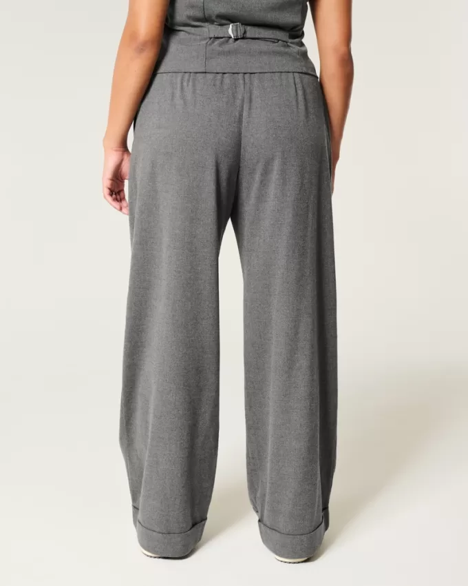 Hollister Livvy Low-Rise Wide-Leg Pants,Hollister Livvy Low-Rise Wide-Leg Pants