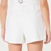 Hollister Livvy Ultra High-Rise Linen-Blend Shorts,Hollister Livvy Ultra High-Rise Linen-Blend Shorts