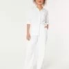 Hollister Livvy Ultra High-Rise Linen-Blend Wide-Leg Pants,Hollister Livvy Ultra High-Rise Linen-Blend Wide-Leg Pants