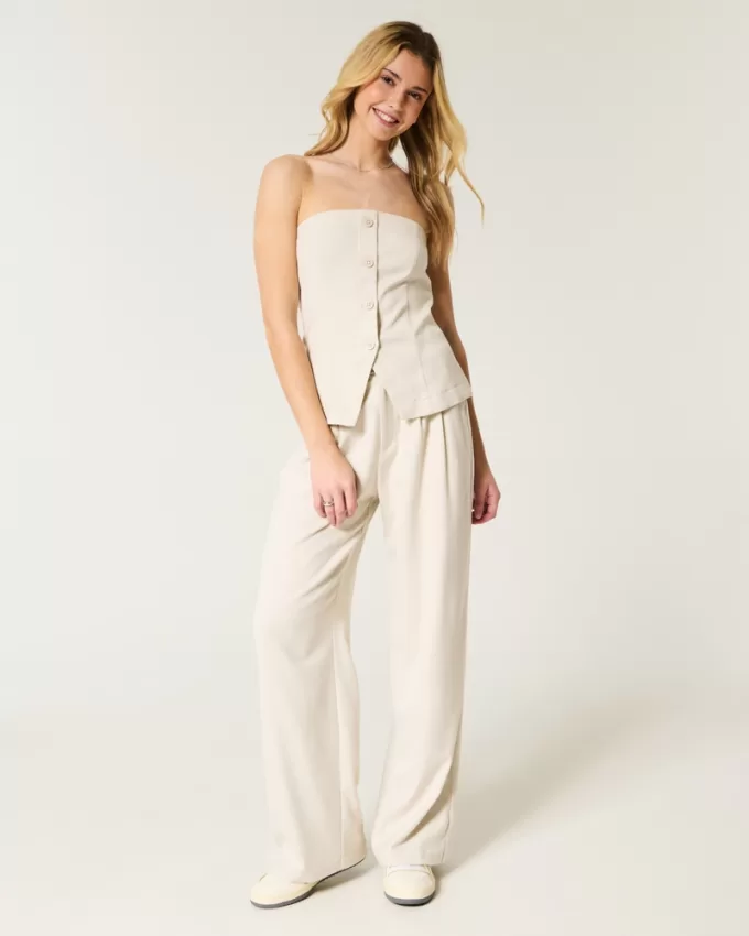 Hollister Livvy Ultra High-Rise Wide-Leg Pants,Hollister Livvy Ultra High-Rise Wide-Leg Pants Hollister Livvy Ultra High-Rise Wide-Leg Pants,Hollister Livvy Ultra High-Rise Wide-Leg Pants
