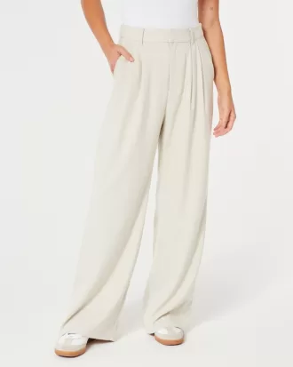 Hollister Livvy Ultra High-Rise Wide-Leg Pants,Hollister Livvy Ultra High-Rise Wide-Leg Pants