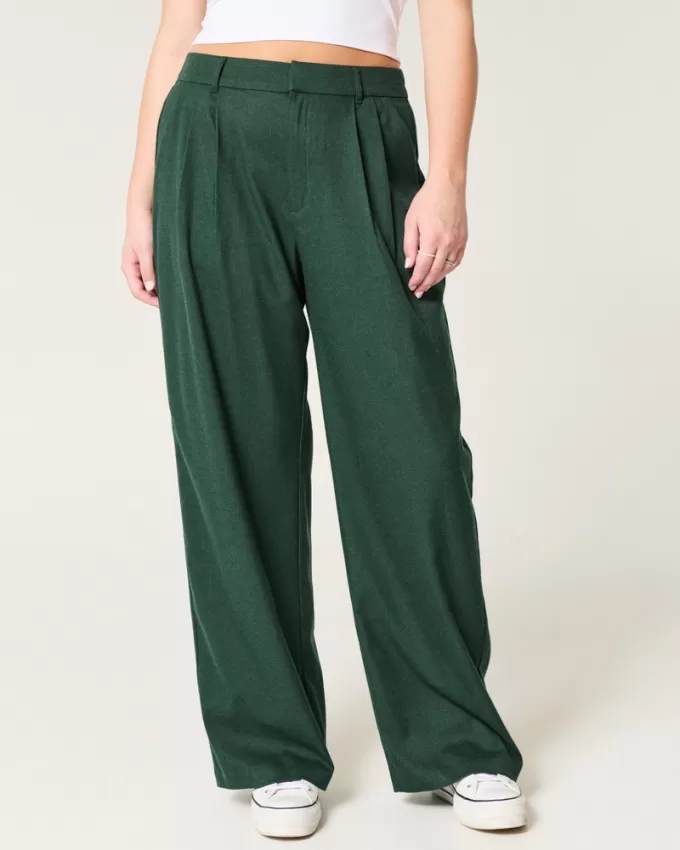 Hollister Livvy Ultra High-Rise Wide-Leg Pants,Hollister Livvy Ultra High-Rise Wide-Leg Pants