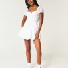Hollister Sofia Drop-Waist Bubble Skort Dress,Hollister Sofia Drop-Waist Bubble Skort Dress