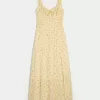 Hollister Sofia Side-Smocked Maxi Dress,Hollister Sofia Side-Smocked Maxi Dress