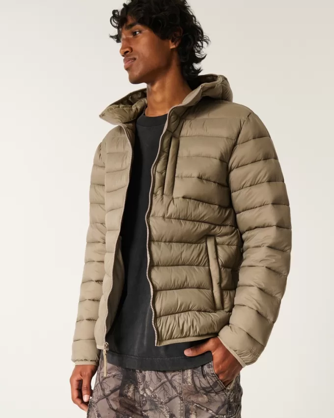 Hooded Puffer Jacket,Hooded Puffer Jacket