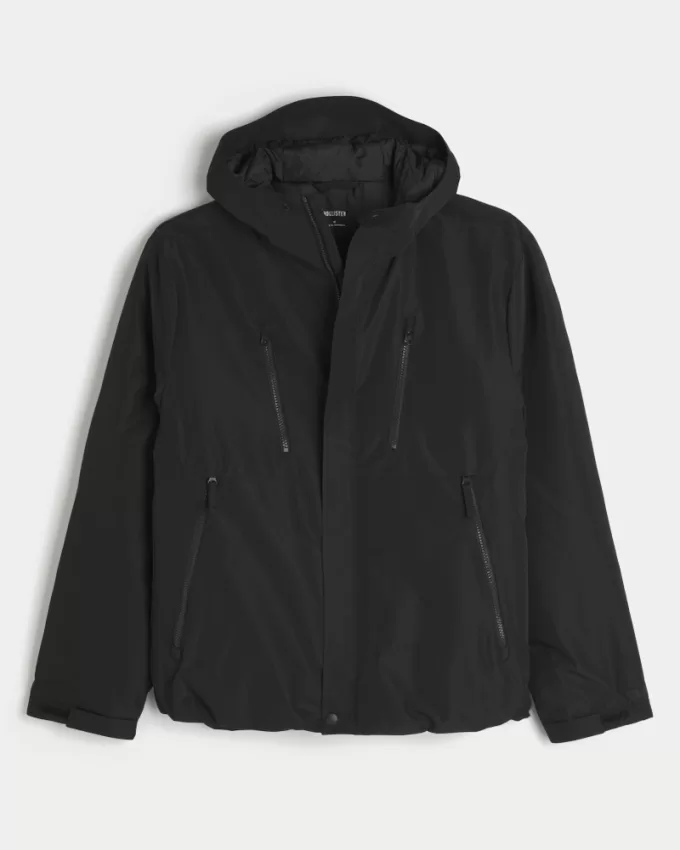 Hooded Shell Jacket,Hooded Shell Jacket