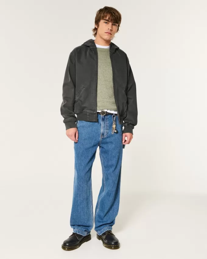 Hooded Zip-Up Jacket,Hooded Zip-Up Jacket