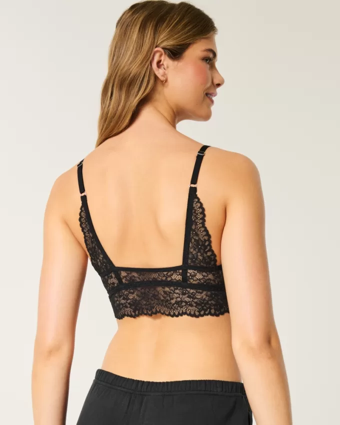 Lace Triangle Bralette,Lace Triangle Bralette