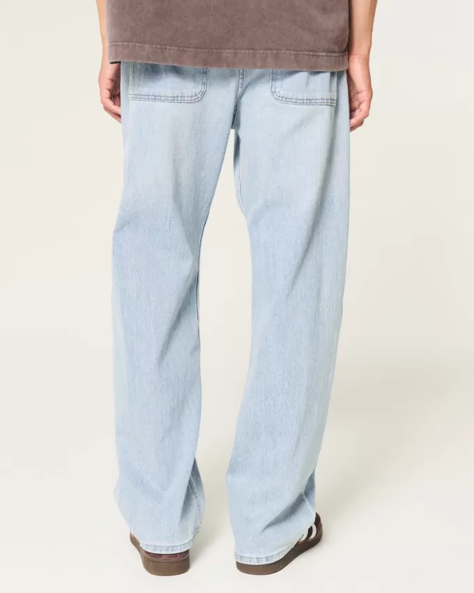 Light Wash Baggy Jeans,Light Wash Baggy Jeans
