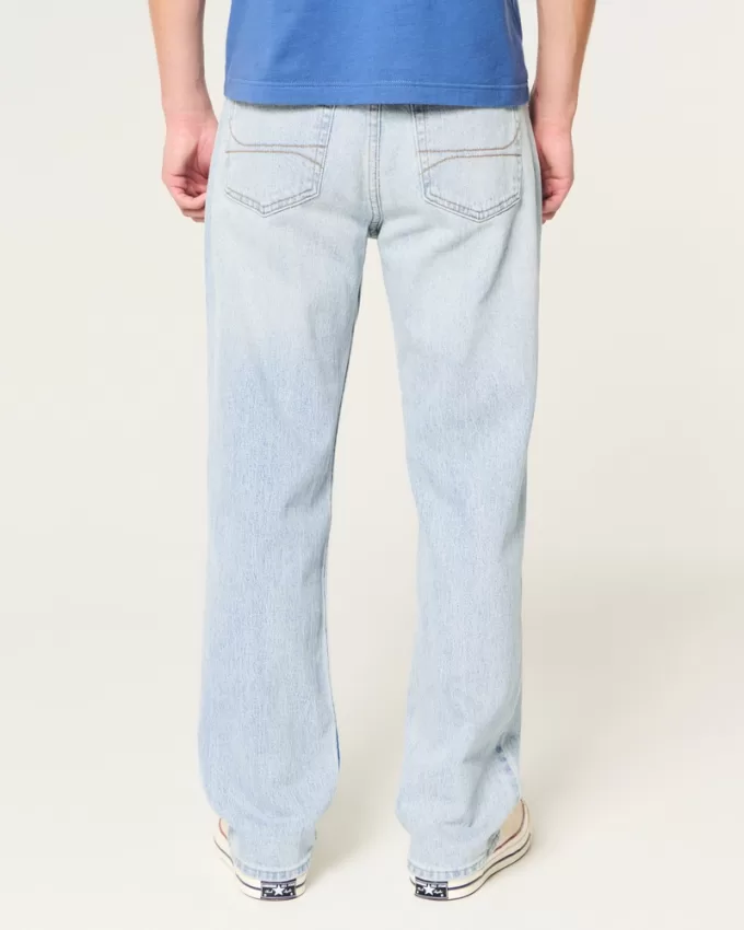 Light Wash Loose Jeans,Light Wash Loose Jeans