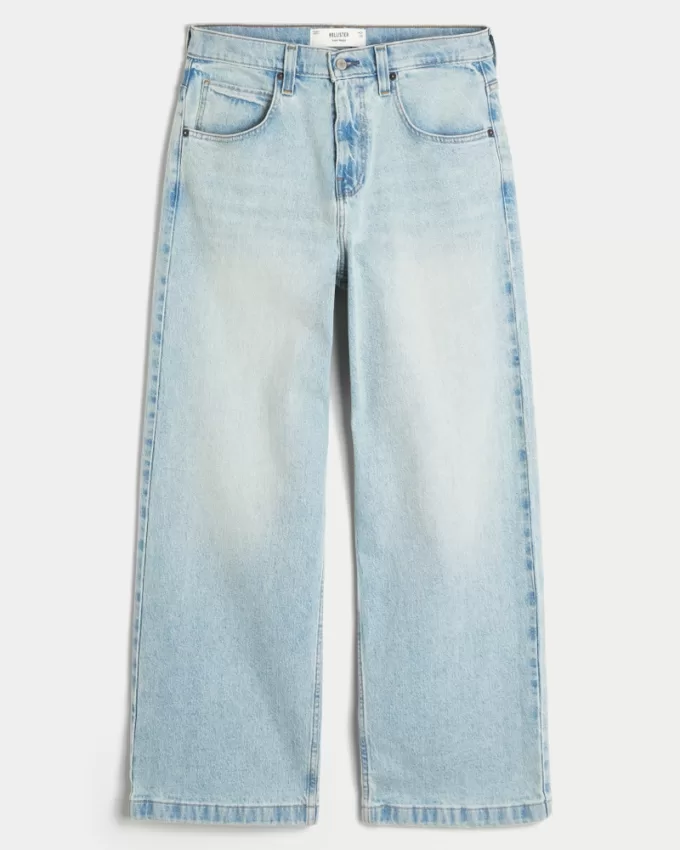 Light Wash Super Baggy Jeans,Light Wash Super Baggy Jeans