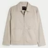 Linen Blend Chore Jacket,Linen Blend Chore Jacket