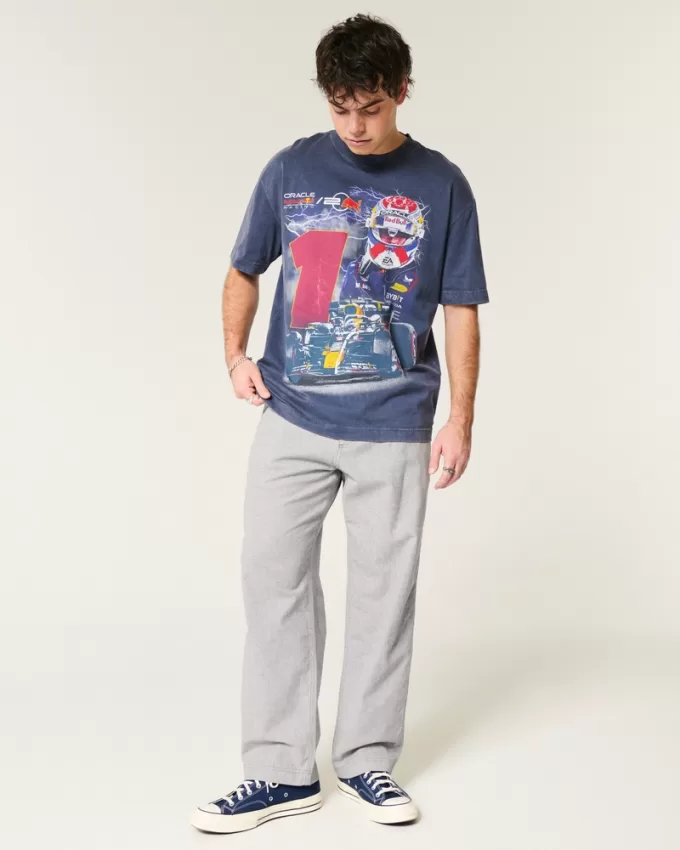 Linen-Blend Flex-Waist Baggy Pants,Linen-Blend Flex-Waist Baggy Pants