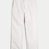 Linen-Blend Flex-Waist Baggy Pants,Linen-Blend Flex-Waist Baggy Pants