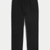 Linen-Blend Loose Pull-On Pants,Linen-Blend Loose Pull-On Pants