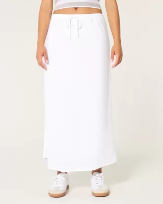 Linen Blend Maxi Skirt,Linen Blend Maxi Skirt