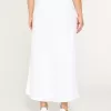 Linen Blend Maxi Skirt,Linen Blend Maxi Skirt