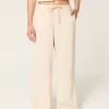 Linen-Blend Pull-On Baggy Pants,Linen-Blend Pull-On Baggy Pants