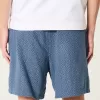 Linen-Blend Pull-On Shorts,Linen-Blend Pull-On Shorts
