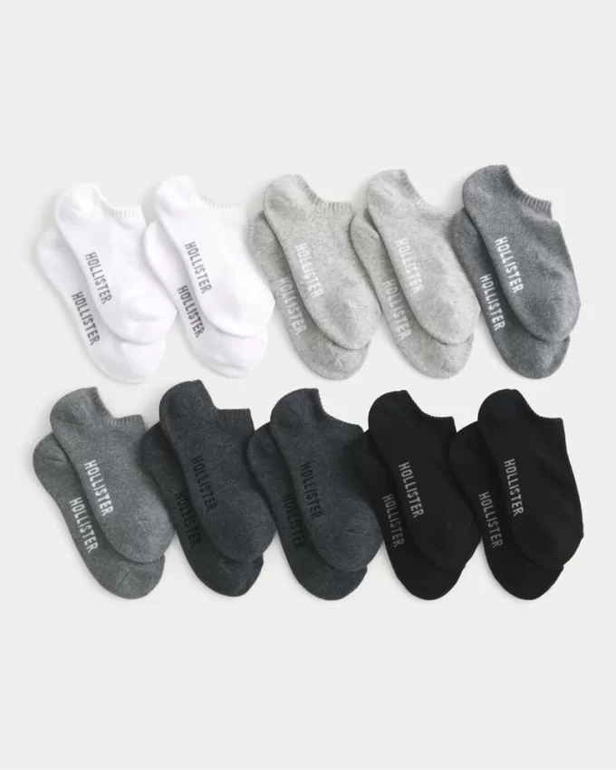 Logo Ankle Socks 10-Pack,Logo Ankle Socks 10-Pack