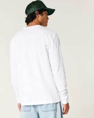 Long-Sleeve Cotton Crew T-Shirt,Long-Sleeve Cotton Crew T-Shirt