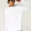 Long-Sleeve Cotton Crew T-Shirt,Long-Sleeve Cotton Crew T-Shirt
