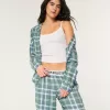 Long-Sleeve Flannel Pajama Top,Long-Sleeve Flannel Pajama Top
