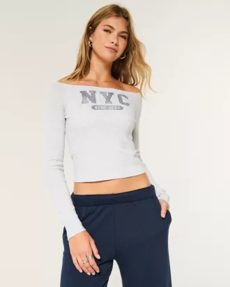 Long-Sleeve NYC Graphic T-Shirt,Long-Sleeve NYC Graphic T-Shirt