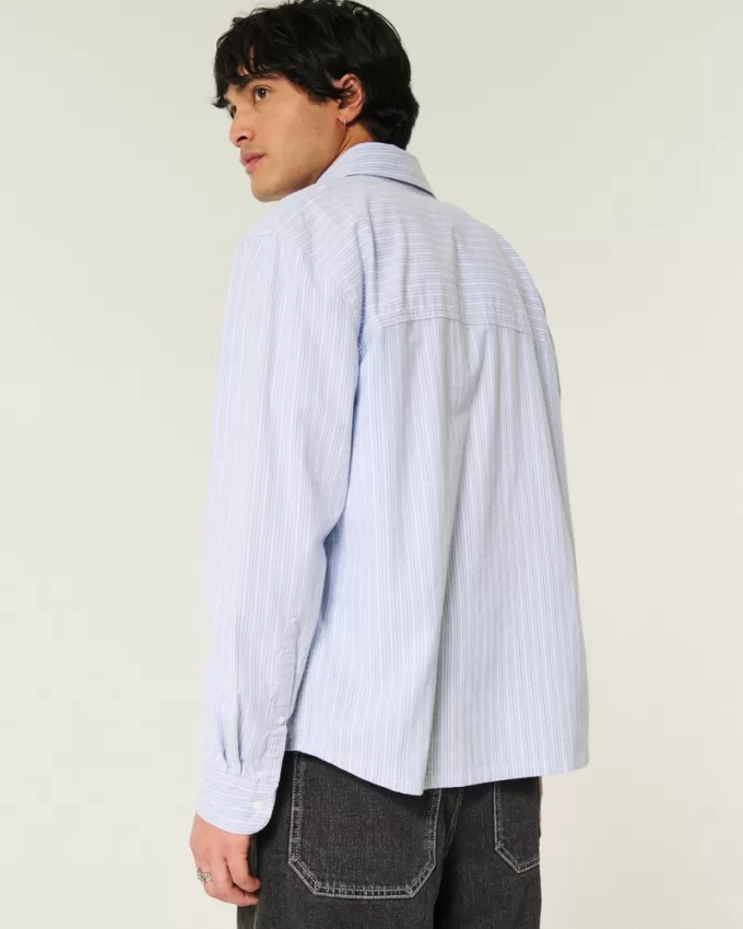 Long-Sleeve Oxford Shirt,Long-Sleeve Oxford Shirt