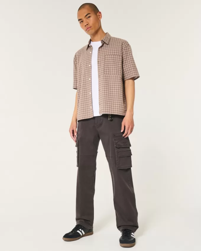 Loose Heavyweight Cargo Pants,Loose Heavyweight Cargo Pants