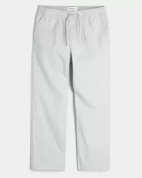 Loose Linen-Blend Pull-On Pants,Loose Linen-Blend Pull-On Pants