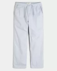 Loose Linen-Blend Pull-On Pants,Loose Linen-Blend Pull-On Pants